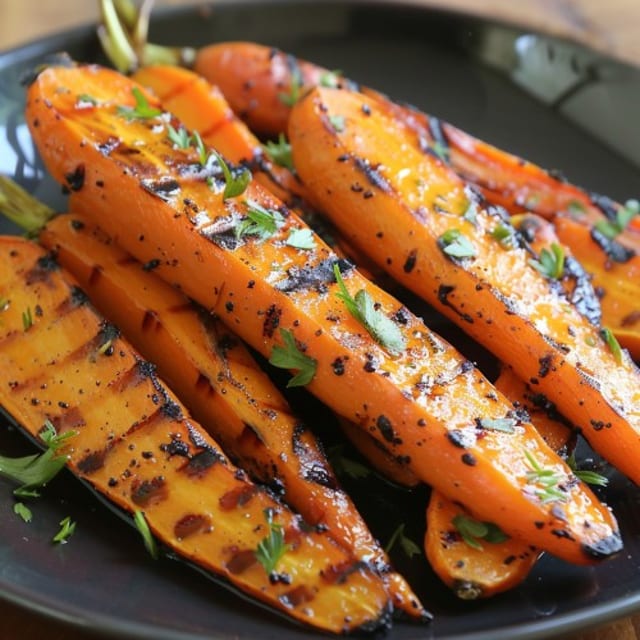 Grilled Carrots.
