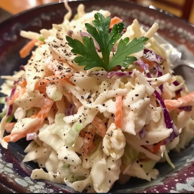 Jalapeno Coleslaw.