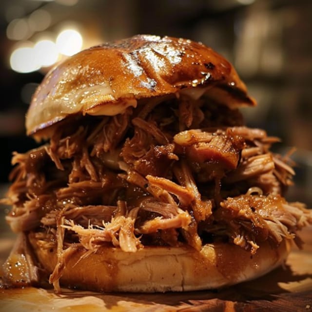 Pulled Pork Sandwich.