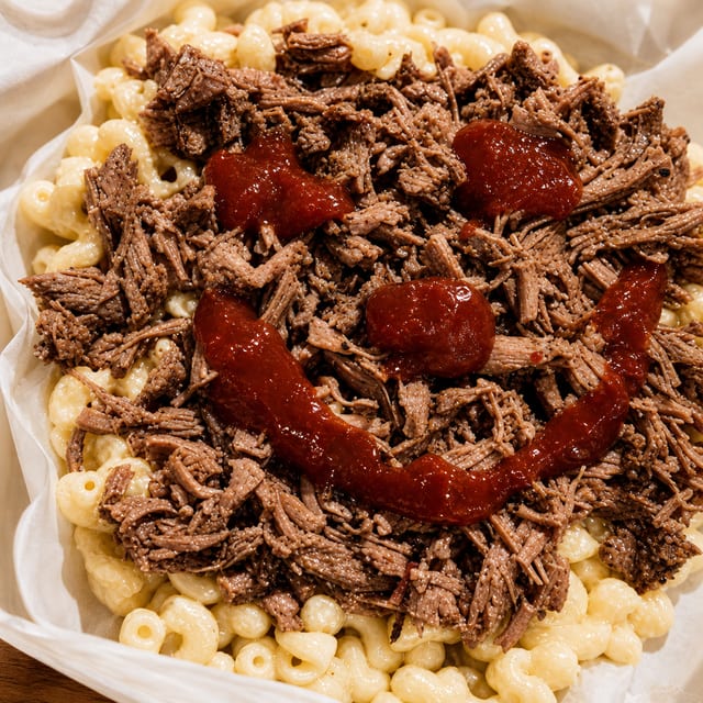 Brisket Mac and Cheese.