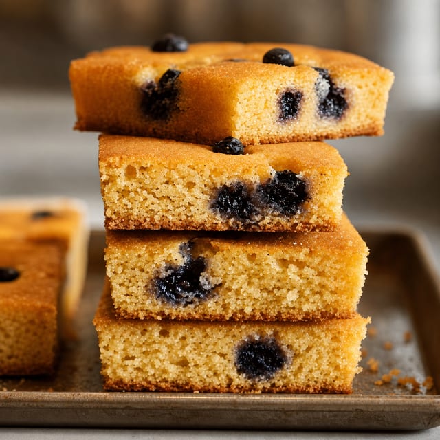 Blueberry Cornbread.