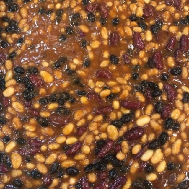 House Made Baked Beans.
