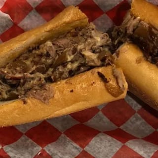 Pulled Pork Cheesesteak